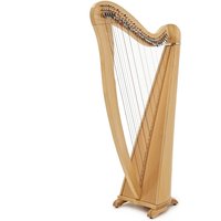Deluxe-Roundback-Harfe mit 34 Saiten von Gear4music Natur