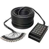 Adam Hall Multicore mit Stagebox 16/4 50 m