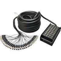 Adam Hall Multicore mit Stagebox 24/8 30 m