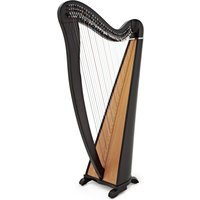 Deluxe-Roundback-Harfe mit 34 Saiten von Gear4music Schwarz