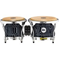 Meinl Percussion Wood Bongo Vintage Black