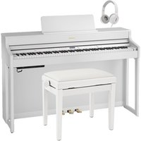 Roland HP702 Digitalpiano weiß mit Zubehör
