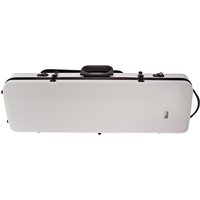 Gewa Geigenkoffer aus reinem Polycarbonat Oblong weiß