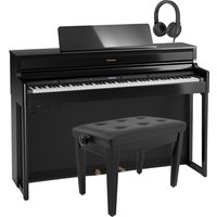 Roland HP704 Digitalpiano Ebenholz Hochglanz mit Zubehör
