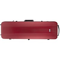 Gewa Geigenkoffer aus reinem Polycarbonat Oblong rot