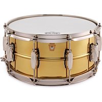 Ludwig 14 x 65" Super Series Messing-Snaredrum mit Nickel-Hardware