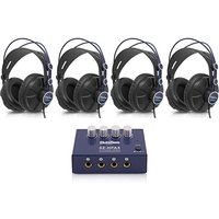 SubZero 4-Channel Headphone Amp with Studio Headphones