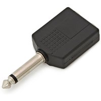 1/4" Jack Headphone Splitter Mono by Gear4music