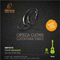 Ortega Saitensatz für Tenor-Ukulele 8 Saiten