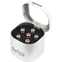 Martin Steg-Stecker Liquid Metal 6 Tin Chrome mit roter Einlage