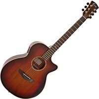 Faith Venus Blood Moon Cutaway Electro Acoustic Blood Moon Burst