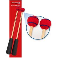 Percussion Plus Easy Grip Medium Wound Mallets