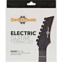 Saitensatz für 7-saitige E-Gitarre von Gear4music