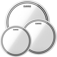 Evans EC2 Clear Rock Tom Pack 10 12 16 Felle