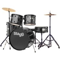 Stagg 5pc 22 Drum Kit Black