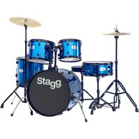 Stagg 5pc 20 Drum Kit Blue