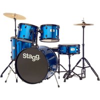 Stagg 5pc 22 Drum Kit Blue
