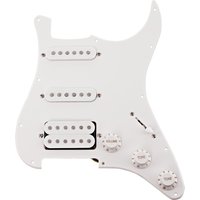 Gitarrenwerk HSS Vorgeladenes Schlagbrett Weiß