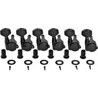 Guitarworks Locking-Mechaniken Schwarz (6-in-Line)