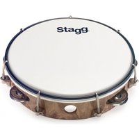 Stagg 8" Tamburin Holz Finish