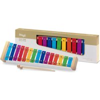 Stagg 15 Note Metallophon Regenbogen-Tasten