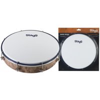 Stagg 10" Tunable Hand Drum Plastic