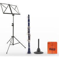 playLITE Clarinet Beginner Pack by Gear4music Blue