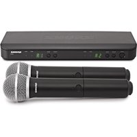 Shure BLX288/PG58-S8 Duales drahtloses Handmikrofon-System
