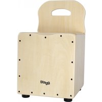 Stagg Kids Cajon With Back Rest Natural