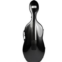 BAM 1002XL Hightech Adjustable Cello Case Black Carbon Look