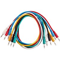 Mono-Miniklinken-Patchkabel von Gear4music 60 cm 6er-Pack