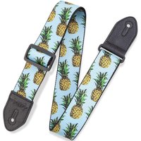 Levys MP2FS-001 Prints Polyester mit Lederenden 2" Obstsalat Ananas