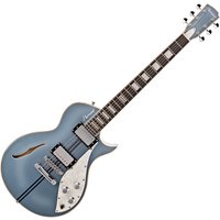 Hartwood Speedway E-Gitarre Blue Suede