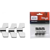 Stagg Wing Nuts 8mm 3pc