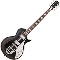 Hartwood Speedway Vibrato Electric Guitar Greaser Black