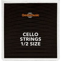 Cello String Set by Gear4music 1/2 Size