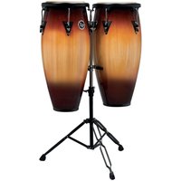 LP Aspire 10" & 11" Congas mit Doppelständer Vintage Sunburst