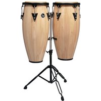 LP Aspire 10" & 11" Congas with Double Stand Natural