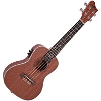 Sapeli-Konzert-Elektro-Ukulele von Gear4music