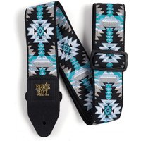 Ernie Ball P04609 Polypro Jacquard Riemen Albuquerque Blau