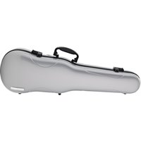 Gewa Air 1.7 Shaped Violin Case Silver Metallic