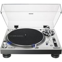 Audio Technica AT-LP140XP Professioneller DJ-Plattenspieler mit Direktantrieb Silber