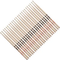 Vic Firth 5B Hickory Drumsticks 12 Pair Value Bundle
