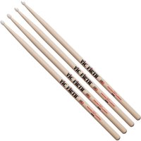 Vic Firth 5AN Nylon Tip Hickory Drumsticks 2 Paar Value Bundle