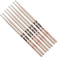 Vic Firth 7AN Nylon Tip Hickory Drumsticks 4 Pair Value