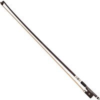 Orchestra Carbon Fibre Weave Violin Bow 4/4 Black and Red