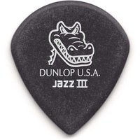 Dunlop Gator Grip Jazz III 140 mm Plektren 6er-Pack