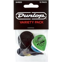 Dunlop Shred Varietät Picks 12er-Pack