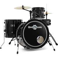 BDK-1 Kompaktes Drum-Kit von Gear4music schwarz