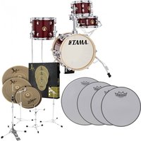 Tama Club-Jam Flyer 14"-Übungspaket Candy Apple Mist